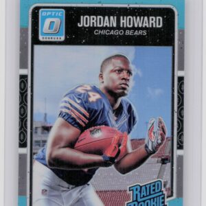2016 Donruss Optic Jordan Howard Aqua SN299 #177 Bears