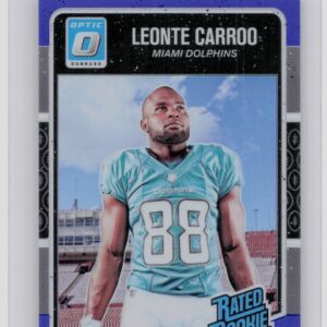 2016 Donruss Optic Leonte Carroo Blue SN149 #184 Dolphins