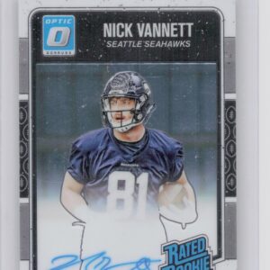 2016 Donruss Optic Nick Vannett AU SN150 #188 Seahawks Rated Rookies Autograph