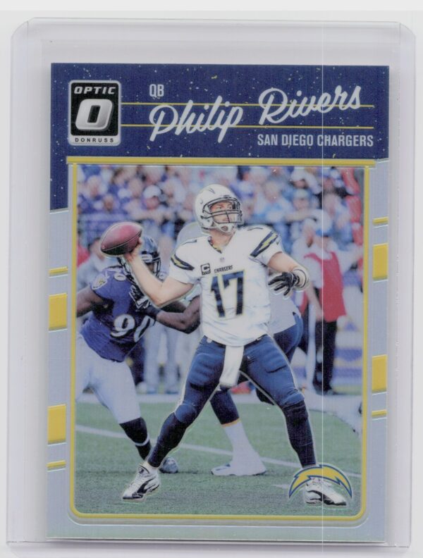 2016 Donruss Optic Philip Rivers Holo #83 Chargers