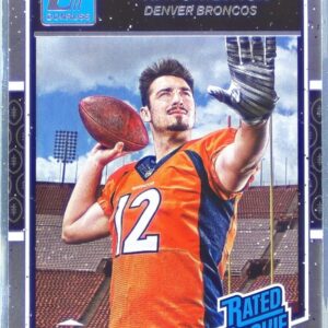 2016 Donruss Paxton Lynch RC #390 Broncos