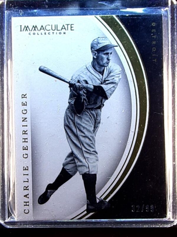 2016 Immaculate Charlie Gehringer /99 #3 Tigers
