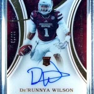 2016 Immaculate Collegiate De'Runnya Wilson AUTO /99 #127 Bulldogs