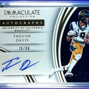 2016 Immaculate Collegiate Trevor Davis AUTO /99 #155 Bears