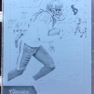 2016 Panini Classics DeAndre Hopkins Printing Plates Black 1/1 #35 Texans