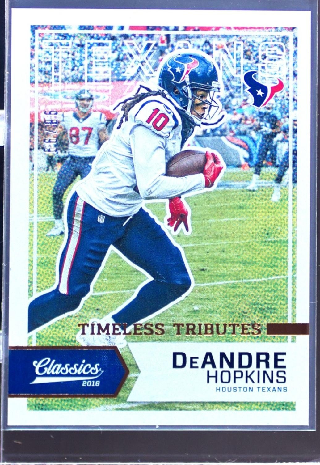 2016 Panini Classics DeAndre Hopkins Timeless Tributes Bronze /99 #35 Texans