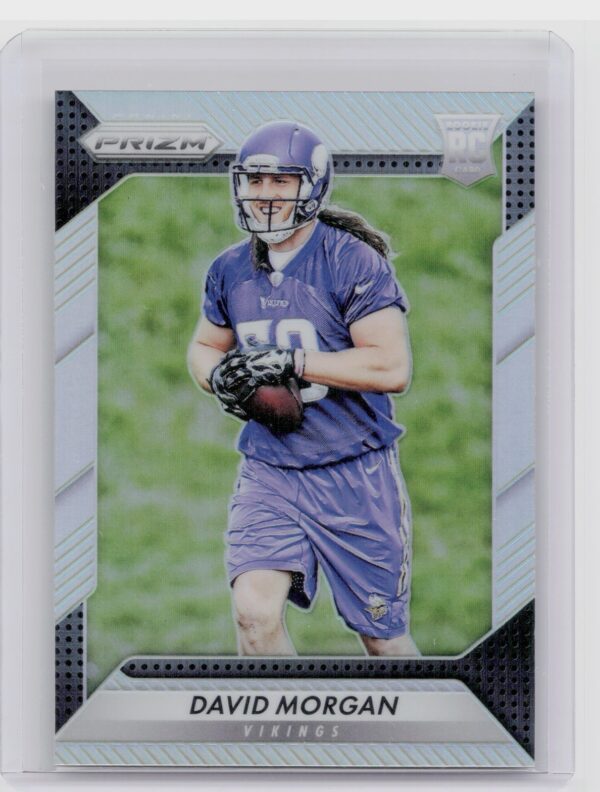 2016 Panini Prizm David Morgan Prizm #267 Vikings
