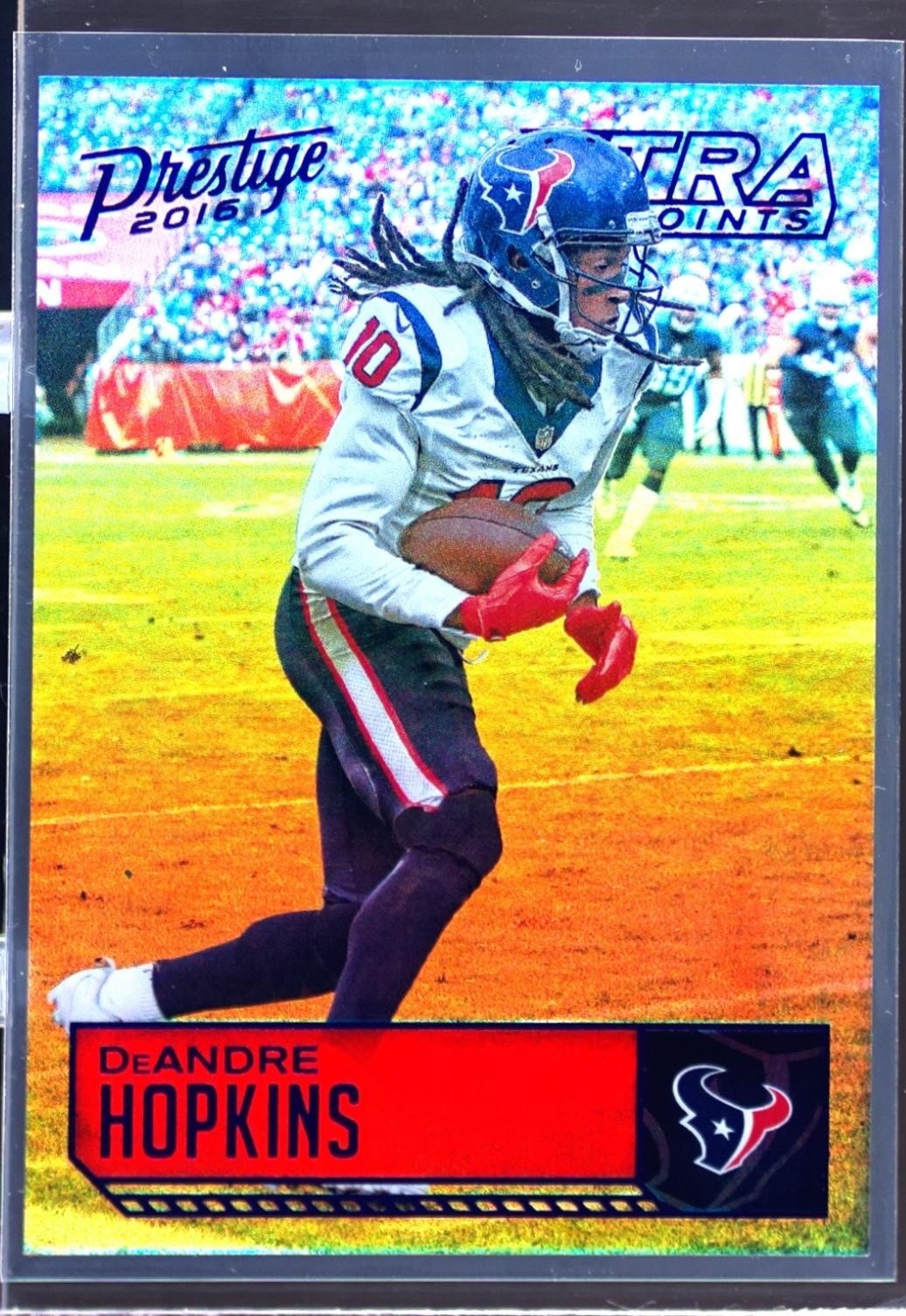 2016 Prestige DeAndre Hopkins Xtra Points Purple /100 #80 Texans