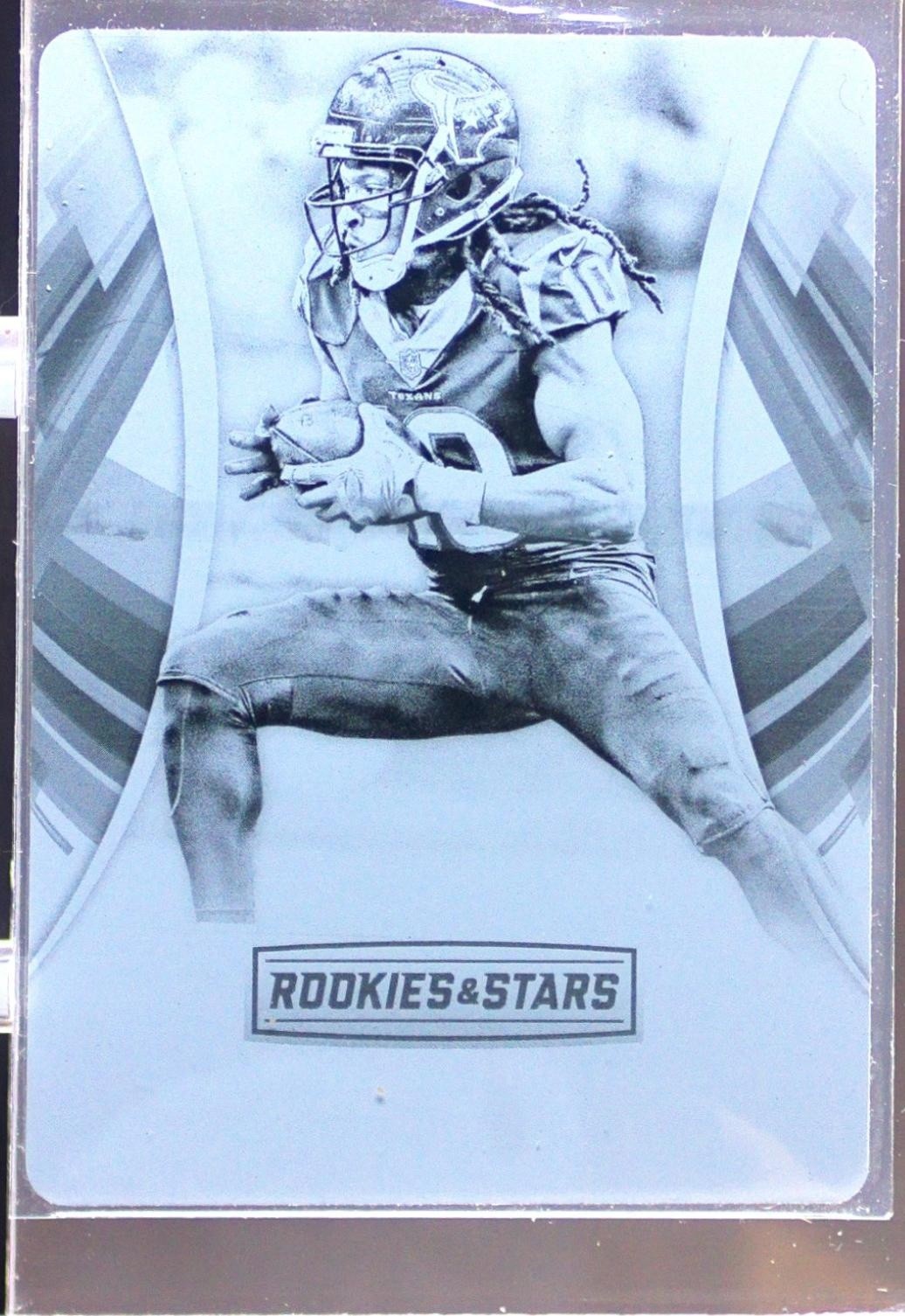 2016 Rookies & Stars DeAndre Hopkins Printing Plates Black 1/1 #101 Texans