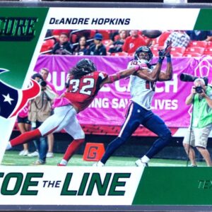 2016 Score DeAndre Hopkins #3 Texans Toe the Line Green
