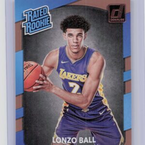 2017-18 Donruss Lonzo Ball RC #199 Lakers