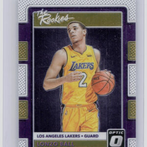 2017-18 Donruss Optic Lonzo Ball #2 Lakers The Rookies