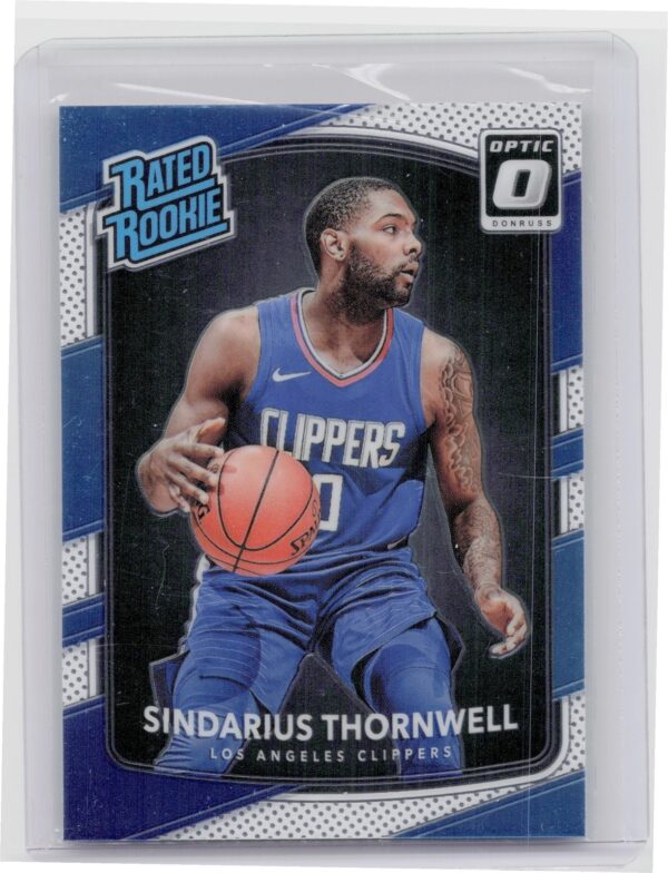 2017-18 Donruss Optic Sindarius Thornwell RC #194 Clippers
