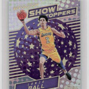 2017-18 Panini Revolution Lonzo Ball #4 Lakers Showstoppers