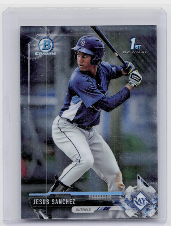 2017 Bowman Chrome Jesus Sanchez #BCP228 Rays Prospects