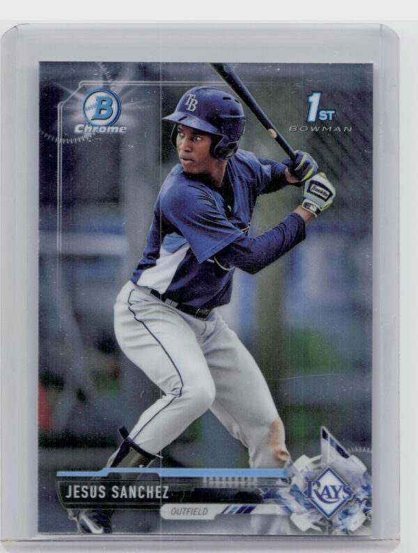 2017 Bowman Chrome Jesus Sanchez #BCP228 Rays Prospects