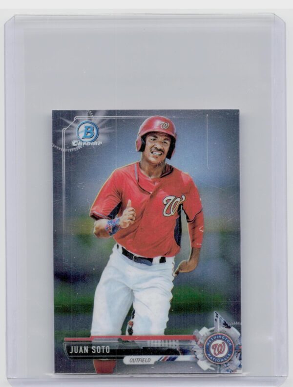 2017 Bowman Chrome Mini Juan Soto #BCP180 Nationals