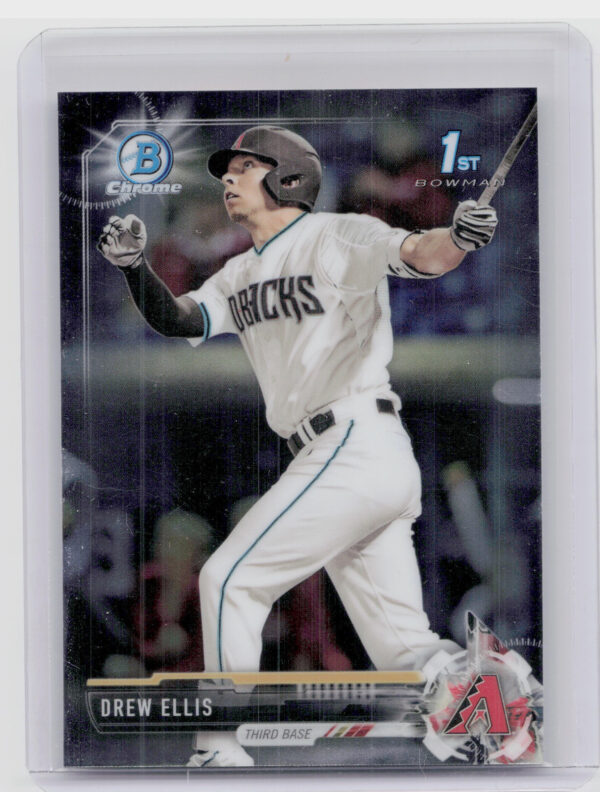 2017 Bowman Draft Drew Ellis Chrome #BDC-158 Diamondbacks