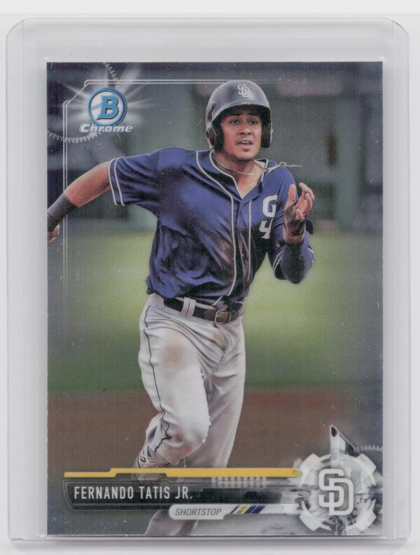 2017 Bowman Draft Fernando Tatis Jr. Chrome #BDC-71 Padres
