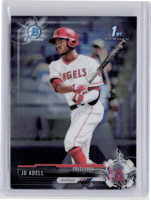 2017 Bowman Draft Jo Adell Chrome #BDC-95 Angels
