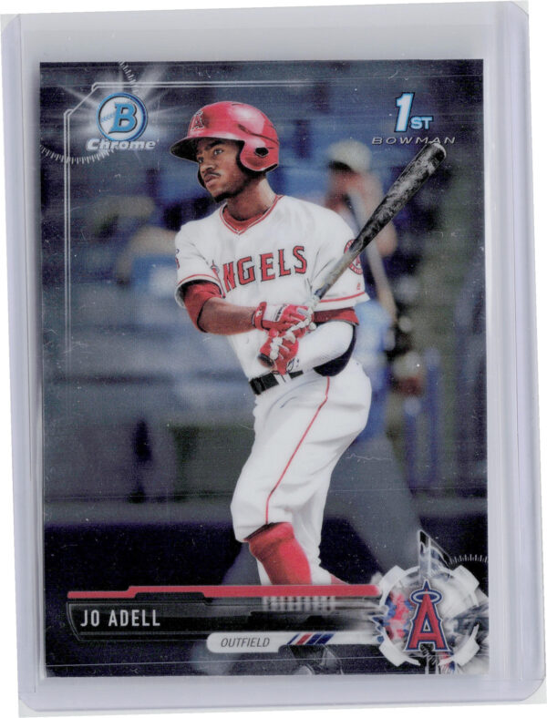 2017 Bowman Draft Jo Adell Chrome #BDC-95 Angels