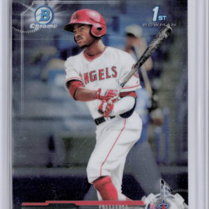 2017 Bowman Draft Jo Adell Chrome #BDC-95 Angels