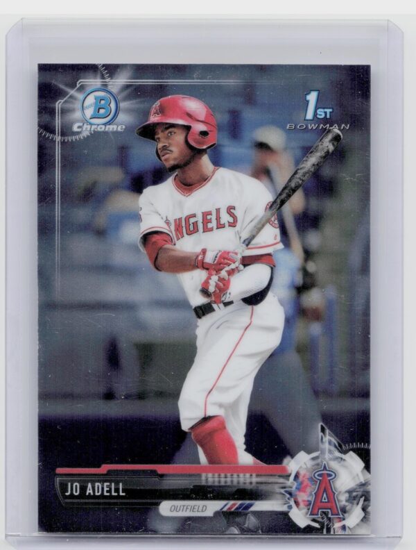 2017 Bowman Draft Jo Adell Chrome #BDC-95 Angels