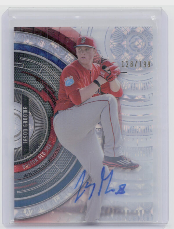 2017 Bowman High Tek Jason Groome AU SN199 #BHT-JG Sox Tidal