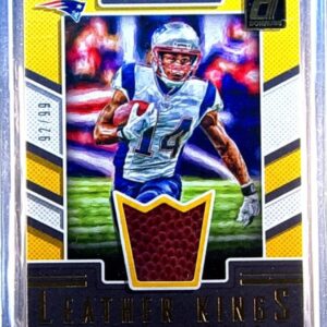 2017 Donruss Brandin Cooks /99 JSY #8 Patriots Leather Kings