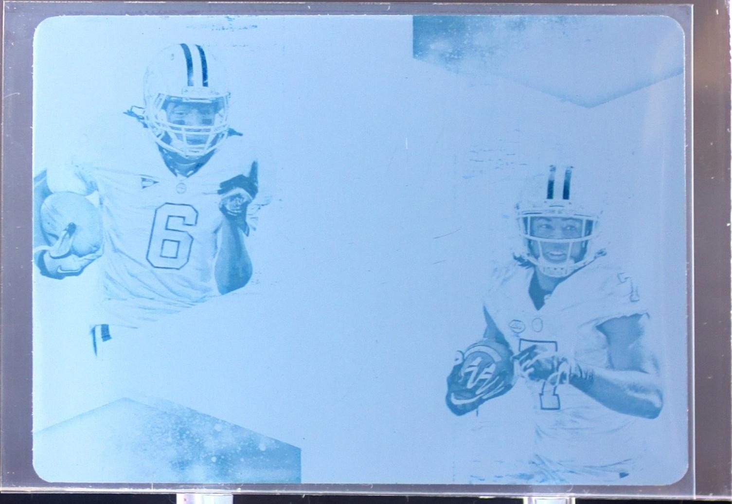 2017 Donruss Elite DeAndre Hopkins / Mike Williams 1/1 #4 Printing Plate