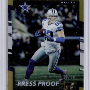 2017 Donruss Jason Witten Press Proof Gold SN50 #277 Cowboys