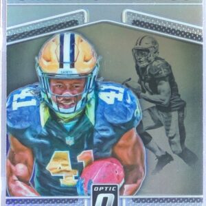 2017 Donruss Optic Alvin Kamara #11 Saints Rookie Gridiron Kings