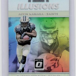 2017 Donruss Optic Alvin Kamara / Darren Sproles #9 Eagles Illusions