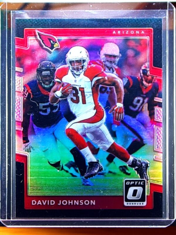 2017 Donruss Optic David Johnson Black #95 Cardinals