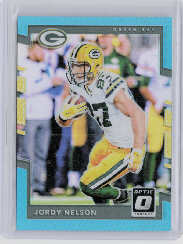 2017 Donruss Optic Jordy Nelson Aqua SN299 #63 Packers