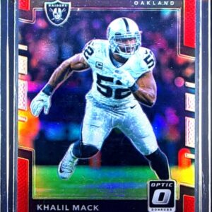 2017 Donruss Optic Khalil Mack Red SN99 #84 Raiders