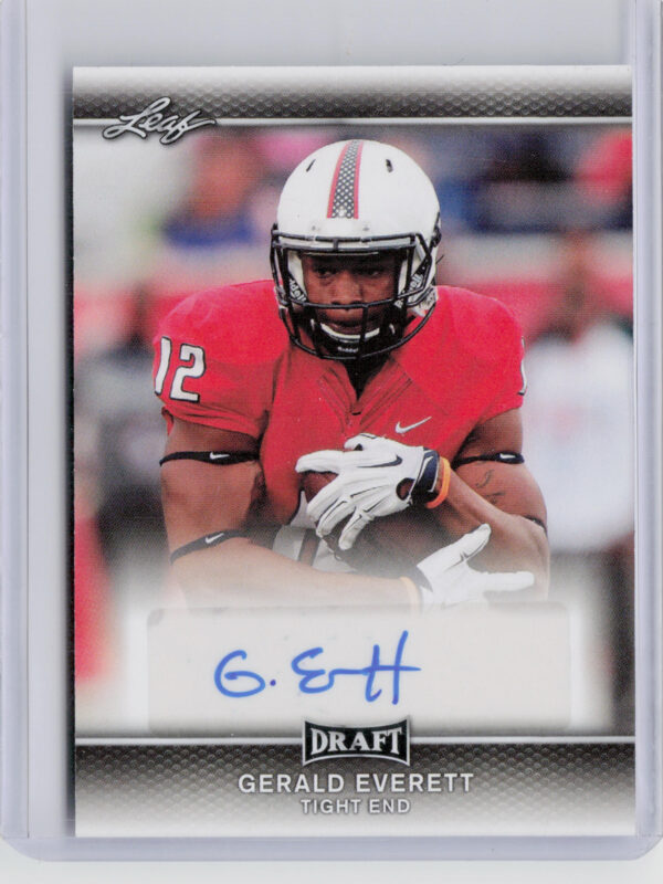 2017 Leaf Draft Gerald Everett #A-GE1 Jaguars Autographs