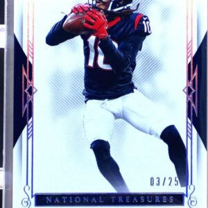 2017 NT DeAndre Hopkins Holo Silver /25 #30 Texans