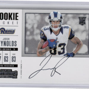 2017 Panini Contenders Josh Reynolds AU RC #375 Rams