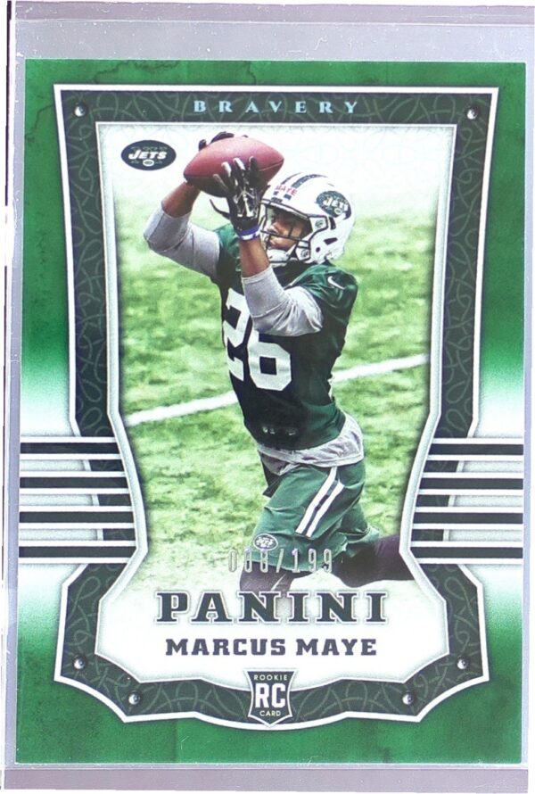 2017 Panini Marcus Maye Bravery /199 RC #135 Jets