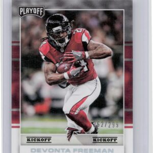 2017 Panini Playoff Devonta Freeman Kickoff /299 #4 Falcons