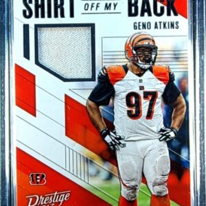 2017 Panini Prestige Geno Atkins JSY #36 Bengals Shirt Off My Back