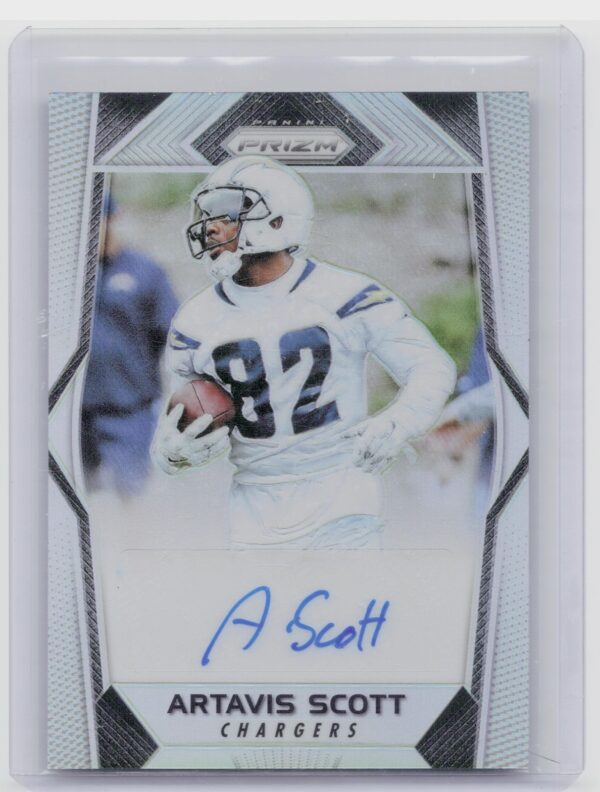 2017 Panini Prizm  Artavis Scott rookie Auto RA-AS