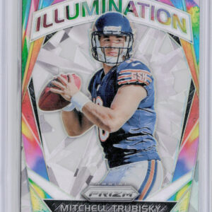 2017 Panini Prizm Mitchell Trubisky #9 Bears Illumination Prizm