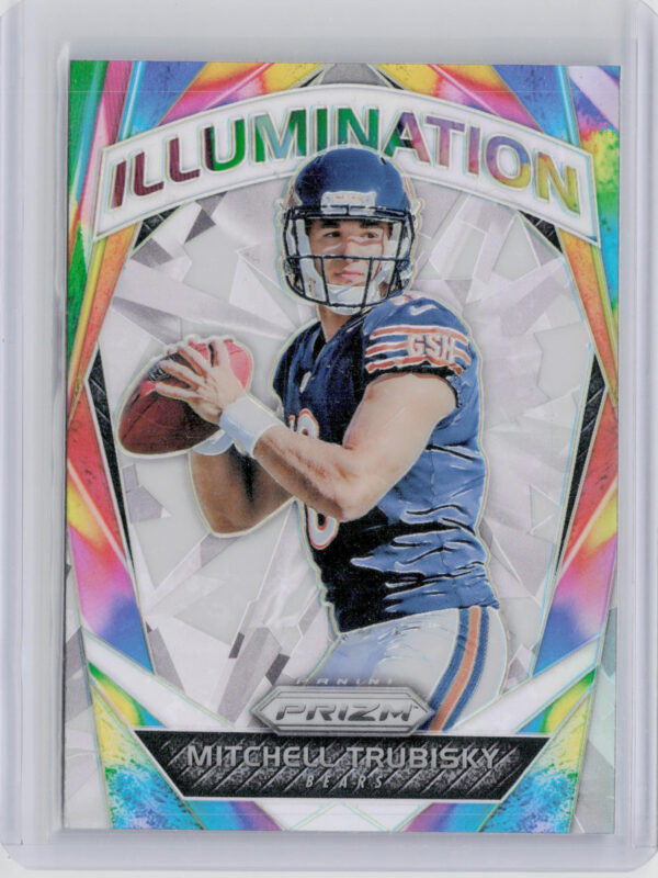 2017 Panini Prizm Mitchell Trubisky #9 Bears Illumination Prizm