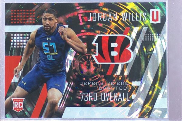2017 Panini Unparalleled Jordan Willis RC #242 Bengals