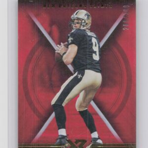 2017 Panini XR Drew Brees Red /299 #68 Saints
