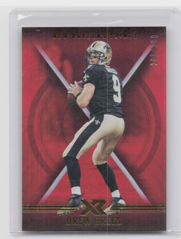 2017 Panini XR Drew Brees Red /299 #68 Saints