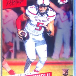 2017 Prestige Patrick Mahomes II Xtra Points Red #232 Chiefs RARE