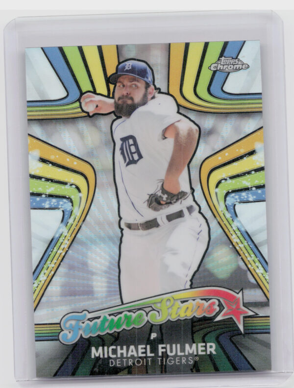 2017 Topps Chrome Michael Fulmer #FS-6 Tigers Future Stars